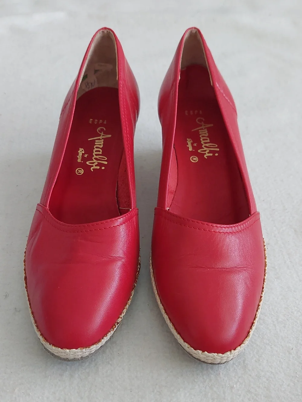AMALFI By RANGONI Leather Heeled Loafers